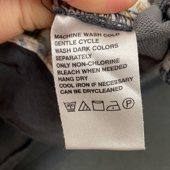 Tommy Bahama Grey Cotton Blend Loose Pants Mens Size‎ 38 - Picture 6 of 8